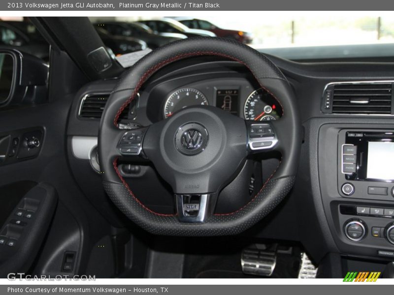 Platinum Gray Metallic / Titan Black 2013 Volkswagen Jetta GLI Autobahn