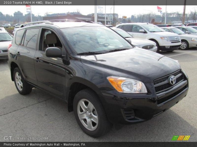 Black / Sand Beige 2010 Toyota RAV4 I4 4WD