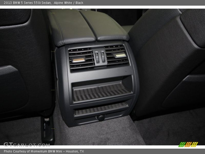 Alpine White / Black 2013 BMW 5 Series 550i Sedan