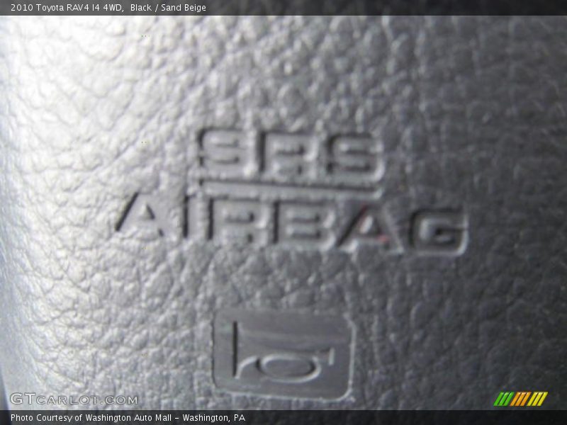 Black / Sand Beige 2010 Toyota RAV4 I4 4WD