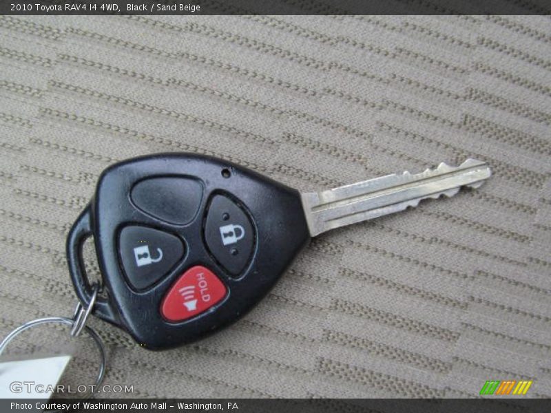Black / Sand Beige 2010 Toyota RAV4 I4 4WD