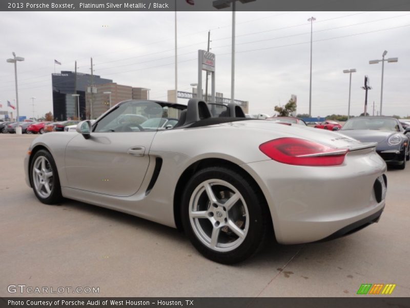  2013 Boxster  Platinum Silver Metallic