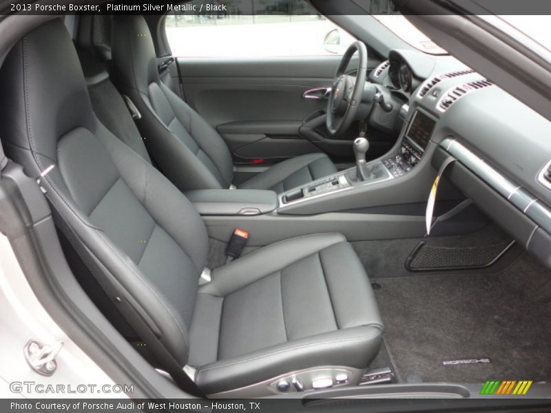 Front Seat of 2013 Boxster 