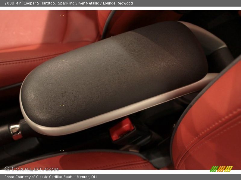 Sparkling Silver Metallic / Lounge Redwood 2008 Mini Cooper S Hardtop
