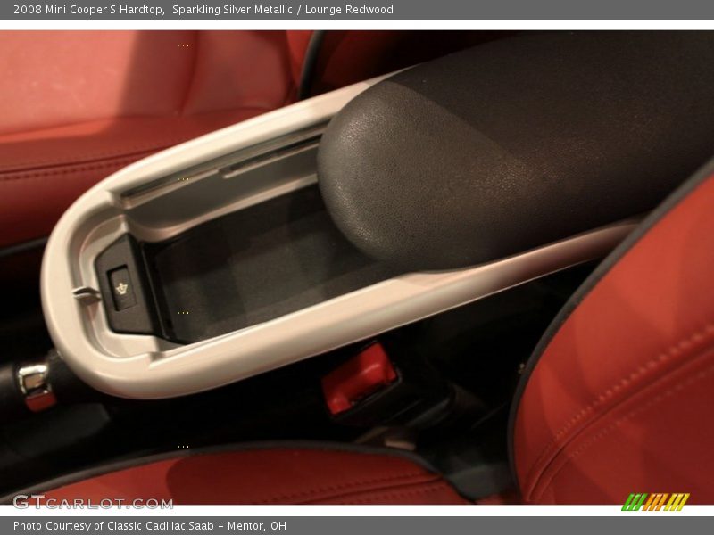 Sparkling Silver Metallic / Lounge Redwood 2008 Mini Cooper S Hardtop