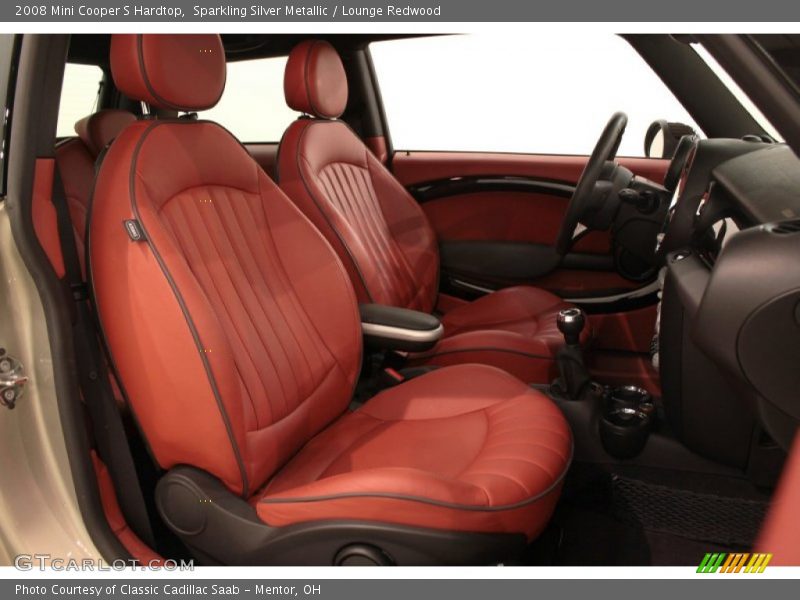 Front Seat of 2008 Cooper S Hardtop