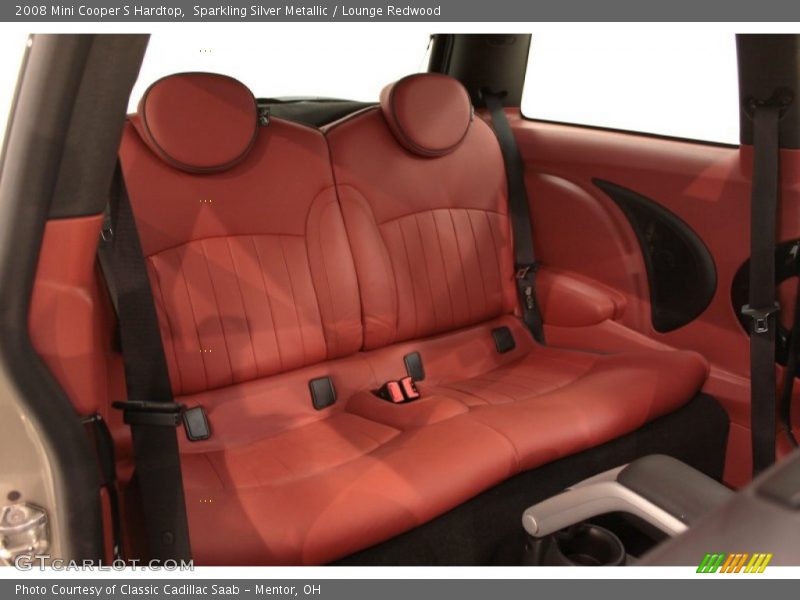 Rear Seat of 2008 Cooper S Hardtop