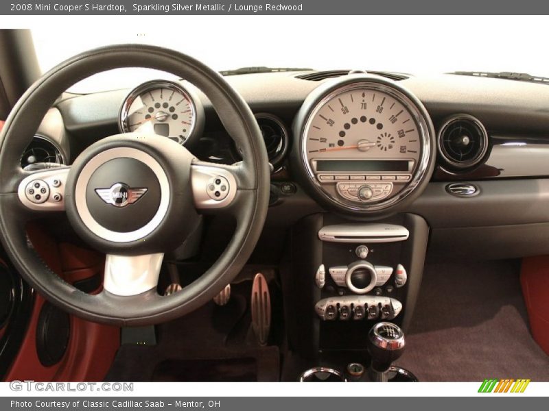 Dashboard of 2008 Cooper S Hardtop