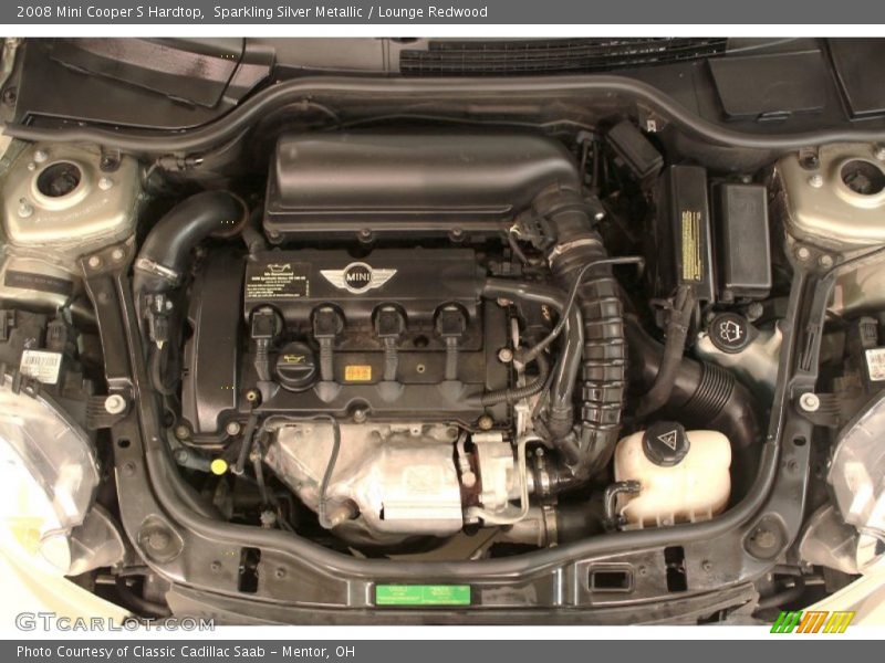  2008 Cooper S Hardtop Engine - 1.6L Turbocharged DOHC 16V VVT 4 Cylinder