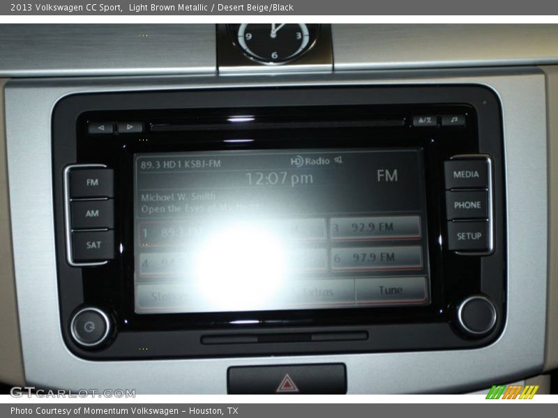 Light Brown Metallic / Desert Beige/Black 2013 Volkswagen CC Sport