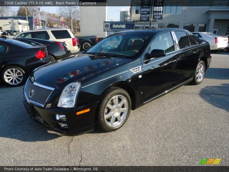 Black Raven / Cashmere 2008 Cadillac STS 4 V6 AWD