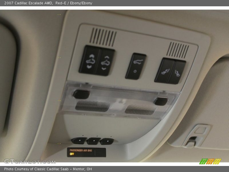 Red-E / Ebony/Ebony 2007 Cadillac Escalade AWD