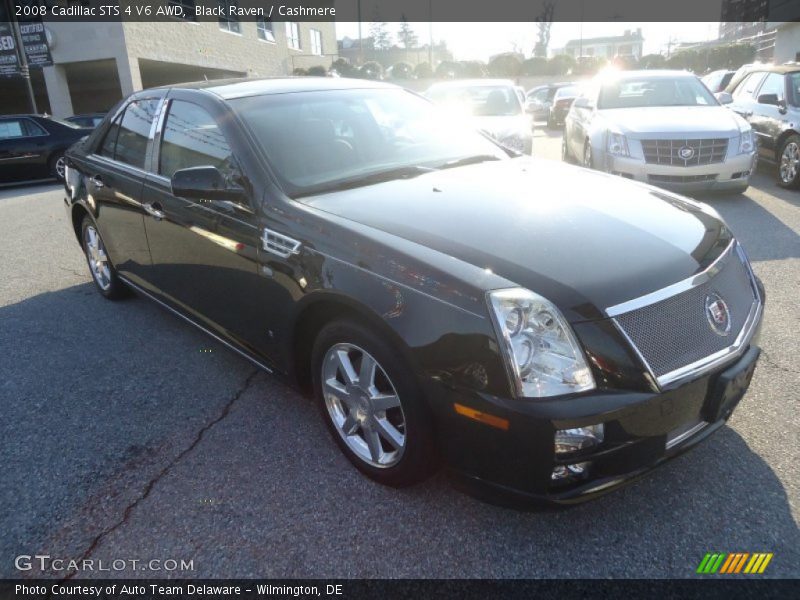 Black Raven / Cashmere 2008 Cadillac STS 4 V6 AWD