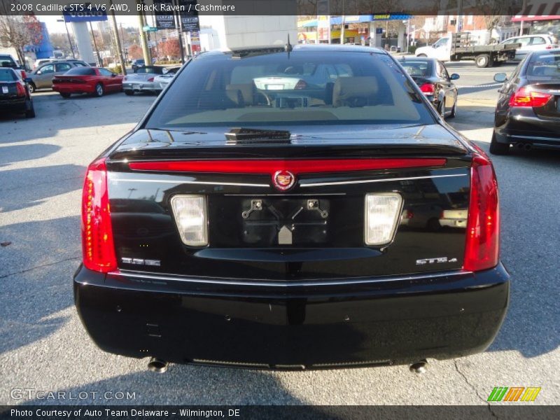Black Raven / Cashmere 2008 Cadillac STS 4 V6 AWD