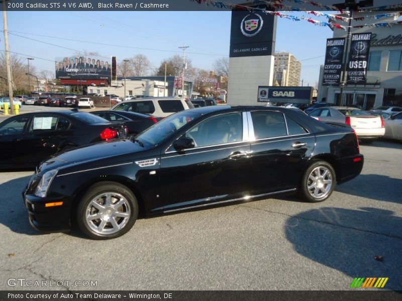 Black Raven / Cashmere 2008 Cadillac STS 4 V6 AWD