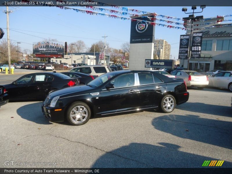 Black Raven / Cashmere 2008 Cadillac STS 4 V6 AWD