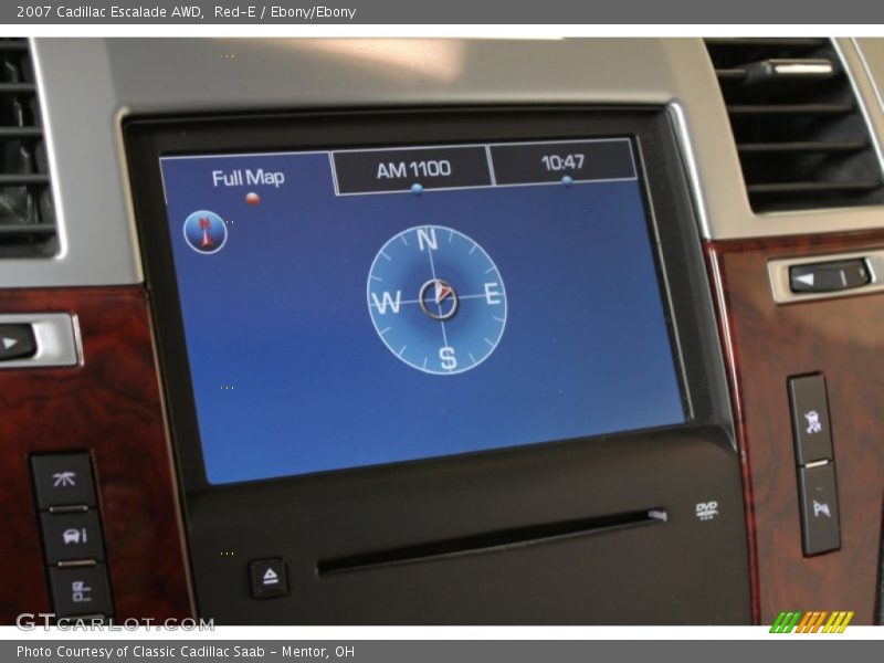 Red-E / Ebony/Ebony 2007 Cadillac Escalade AWD