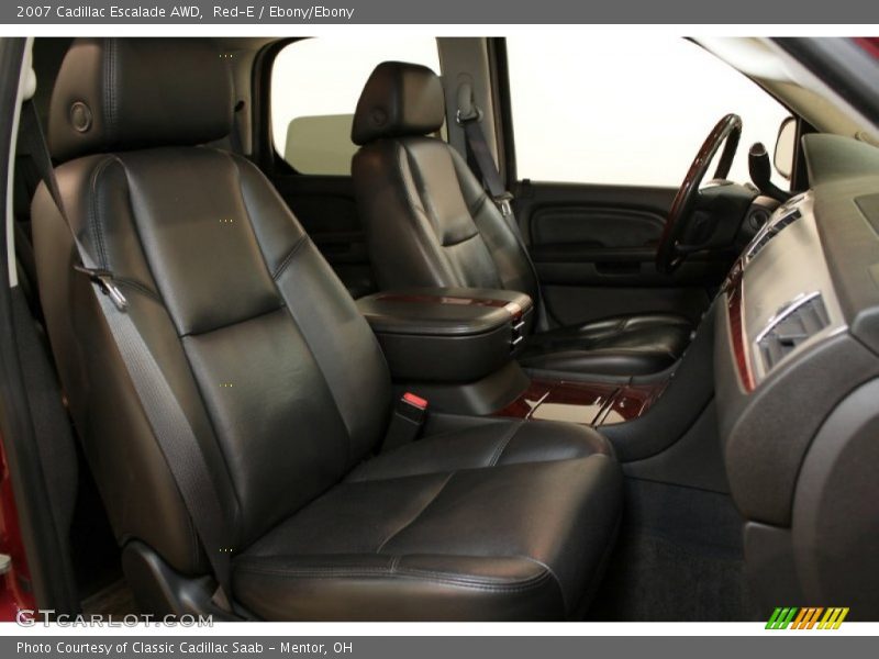 Red-E / Ebony/Ebony 2007 Cadillac Escalade AWD