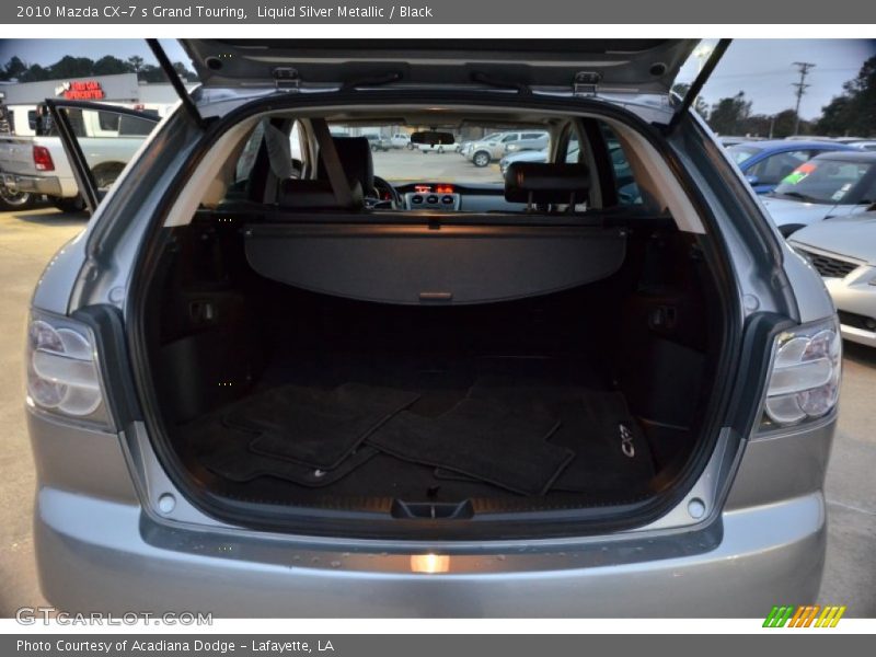 Liquid Silver Metallic / Black 2010 Mazda CX-7 s Grand Touring