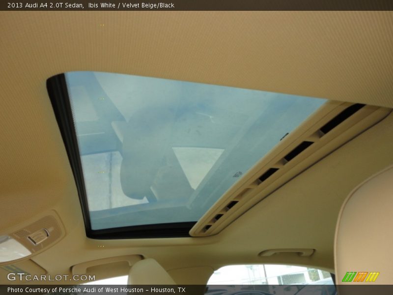 Ibis White / Velvet Beige/Black 2013 Audi A4 2.0T Sedan