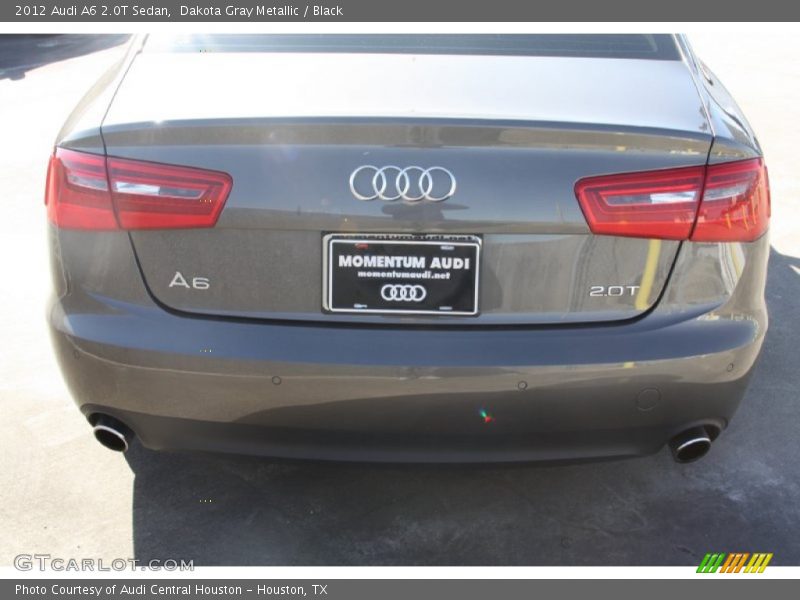 Dakota Gray Metallic / Black 2012 Audi A6 2.0T Sedan
