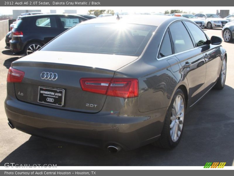 Dakota Gray Metallic / Black 2012 Audi A6 2.0T Sedan