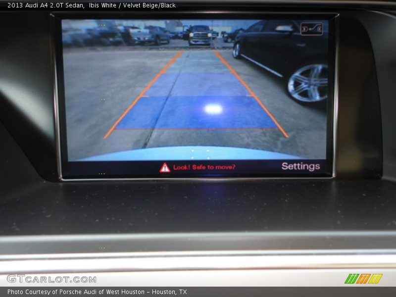 Ibis White / Velvet Beige/Black 2013 Audi A4 2.0T Sedan