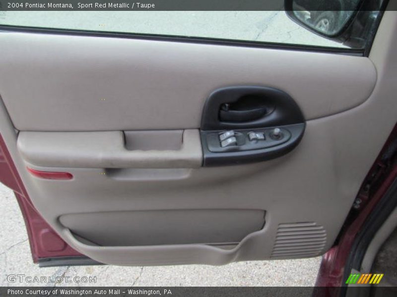 Sport Red Metallic / Taupe 2004 Pontiac Montana
