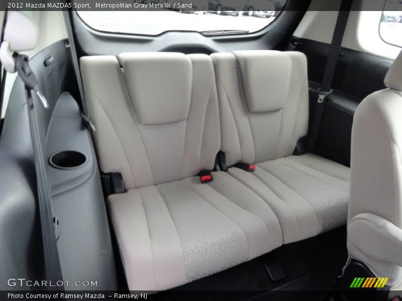 Metropolitan Gray Metallic / Sand 2012 Mazda MAZDA5 Sport
