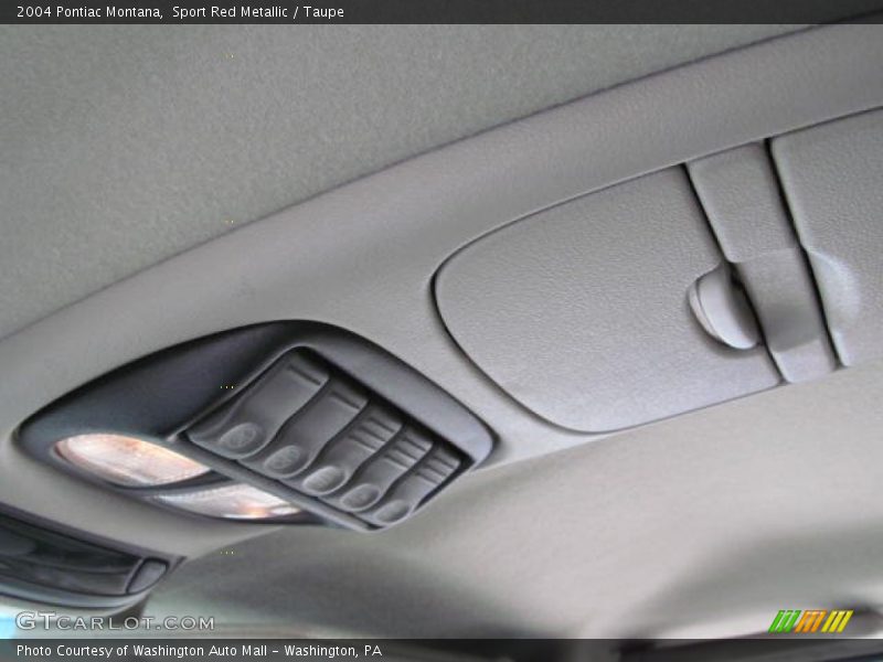 Sport Red Metallic / Taupe 2004 Pontiac Montana