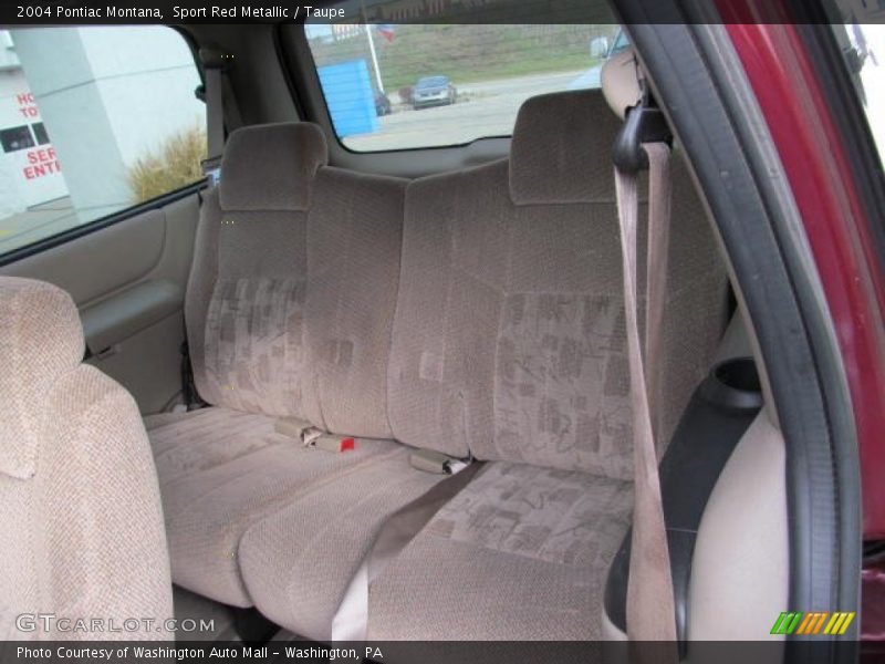 Sport Red Metallic / Taupe 2004 Pontiac Montana