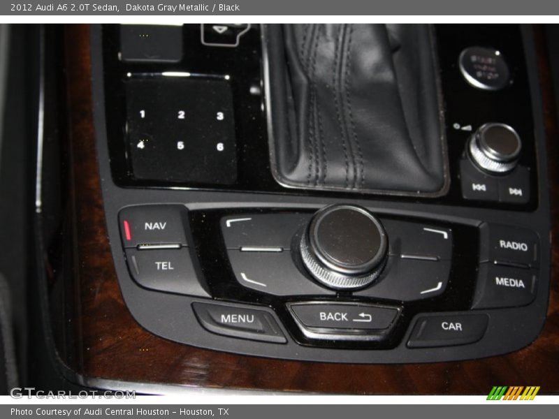 Dakota Gray Metallic / Black 2012 Audi A6 2.0T Sedan