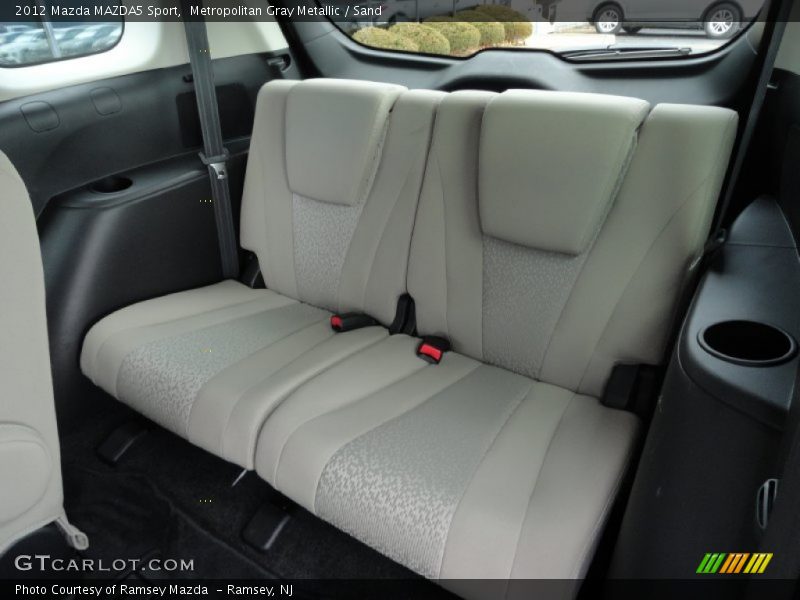 Metropolitan Gray Metallic / Sand 2012 Mazda MAZDA5 Sport