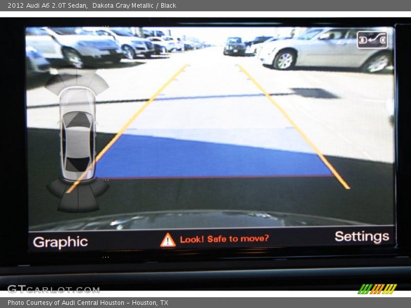 Dakota Gray Metallic / Black 2012 Audi A6 2.0T Sedan