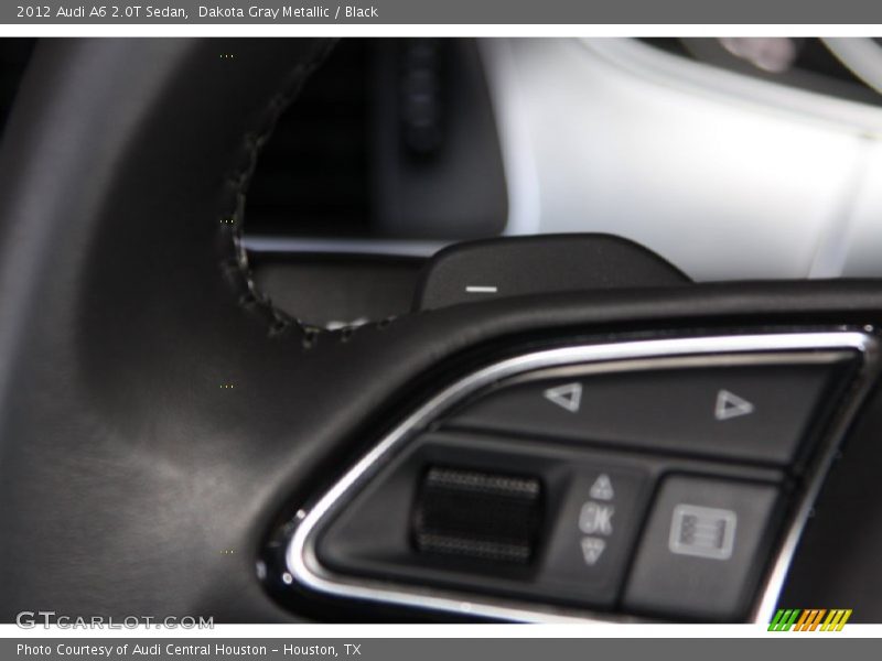 Dakota Gray Metallic / Black 2012 Audi A6 2.0T Sedan