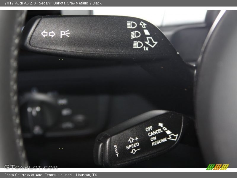 Dakota Gray Metallic / Black 2012 Audi A6 2.0T Sedan
