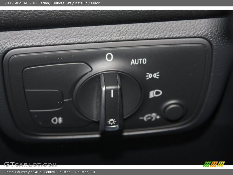 Dakota Gray Metallic / Black 2012 Audi A6 2.0T Sedan