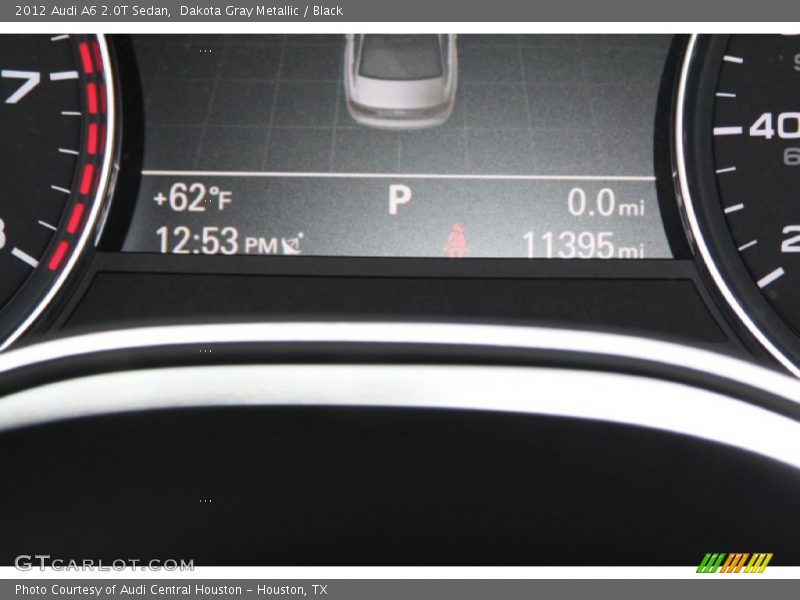 Dakota Gray Metallic / Black 2012 Audi A6 2.0T Sedan