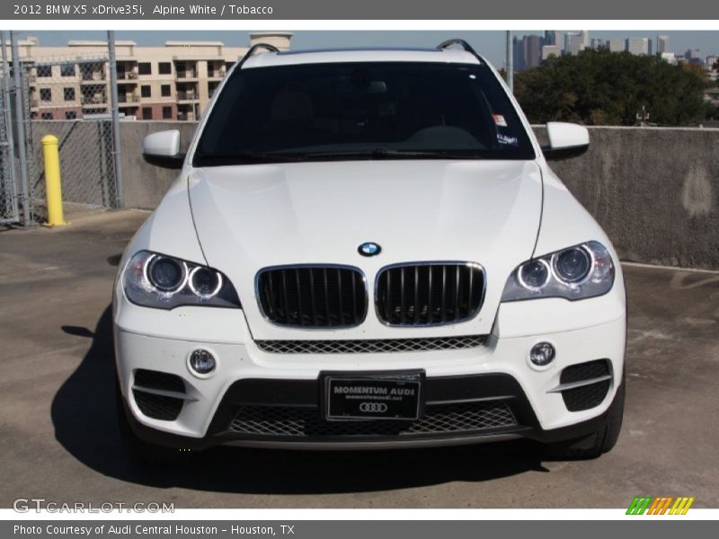 Alpine White / Tobacco 2012 BMW X5 xDrive35i