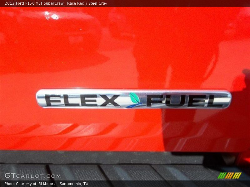 Race Red / Steel Gray 2013 Ford F150 XLT SuperCrew