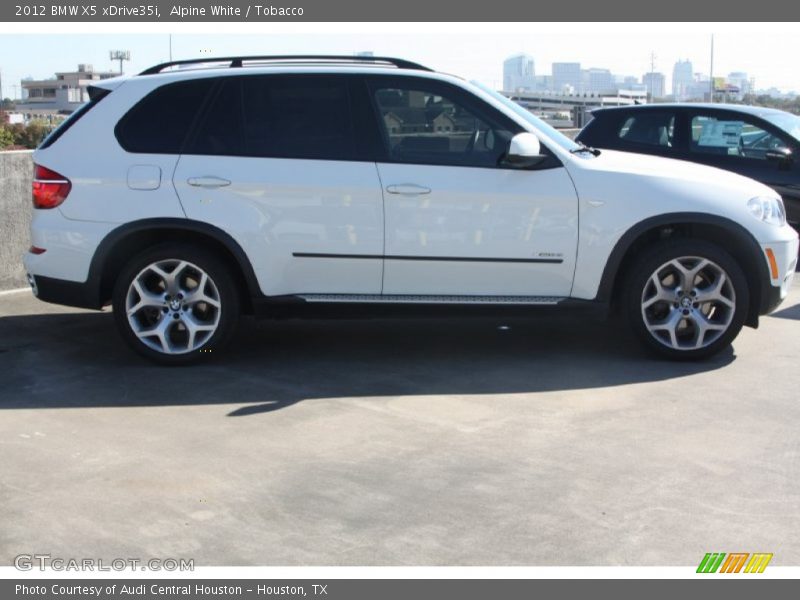 Alpine White / Tobacco 2012 BMW X5 xDrive35i