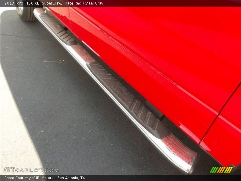 Race Red / Steel Gray 2013 Ford F150 XLT SuperCrew
