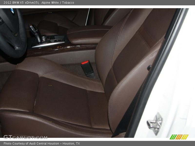Alpine White / Tobacco 2012 BMW X5 xDrive35i