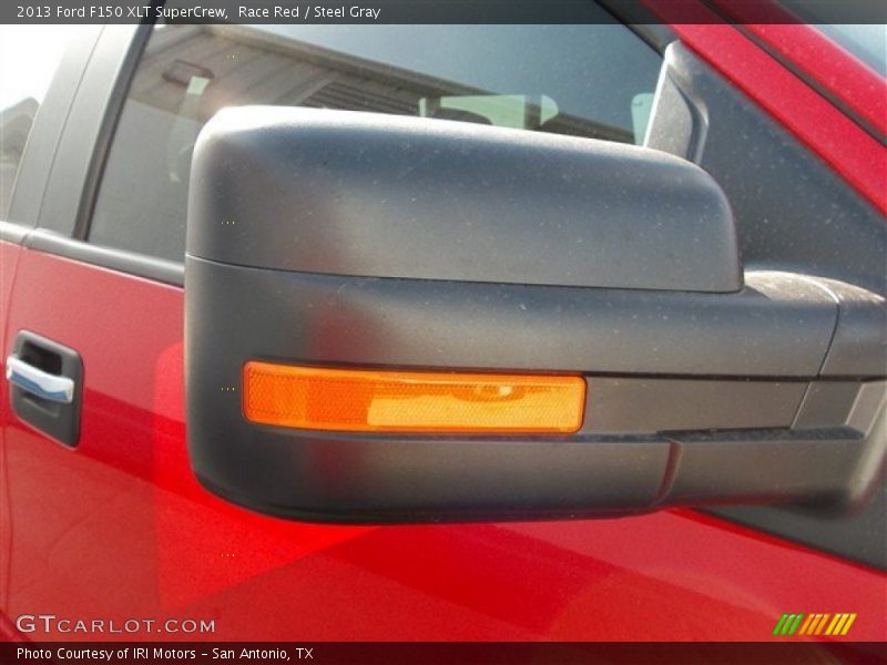 Race Red / Steel Gray 2013 Ford F150 XLT SuperCrew