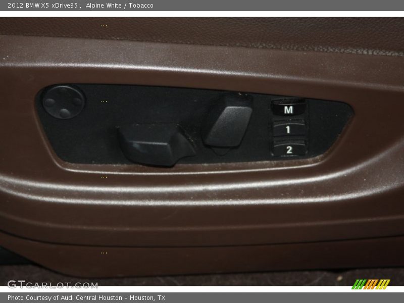 Alpine White / Tobacco 2012 BMW X5 xDrive35i