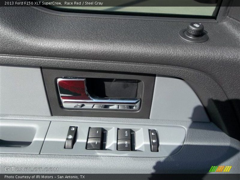 Race Red / Steel Gray 2013 Ford F150 XLT SuperCrew