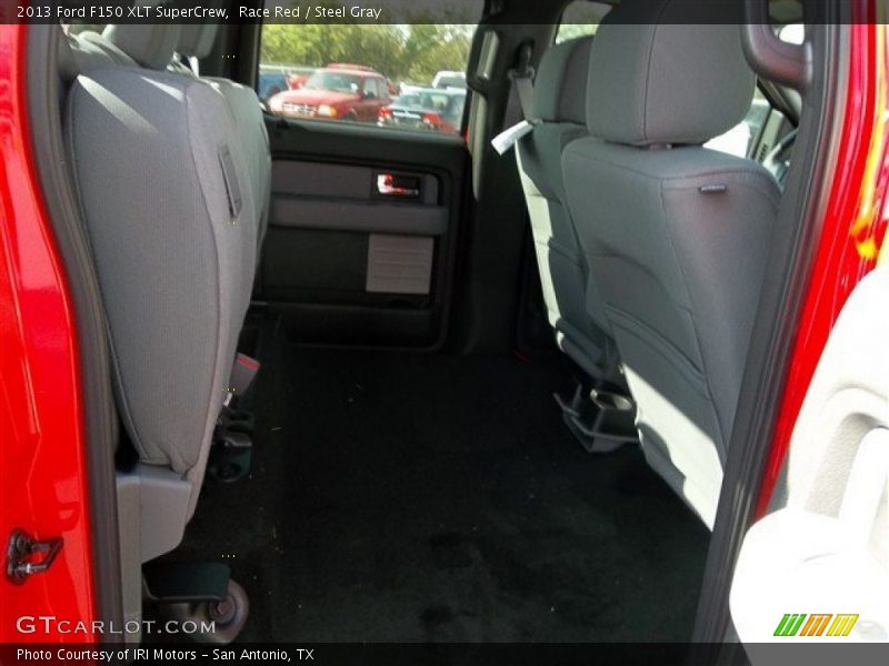 Race Red / Steel Gray 2013 Ford F150 XLT SuperCrew