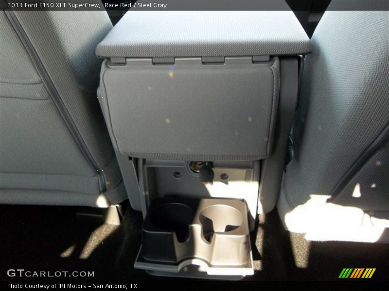 Race Red / Steel Gray 2013 Ford F150 XLT SuperCrew