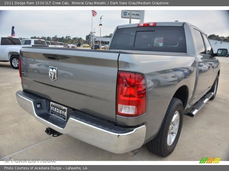 Mineral Gray Metallic / Dark Slate Gray/Medium Graystone 2011 Dodge Ram 1500 SLT Crew Cab