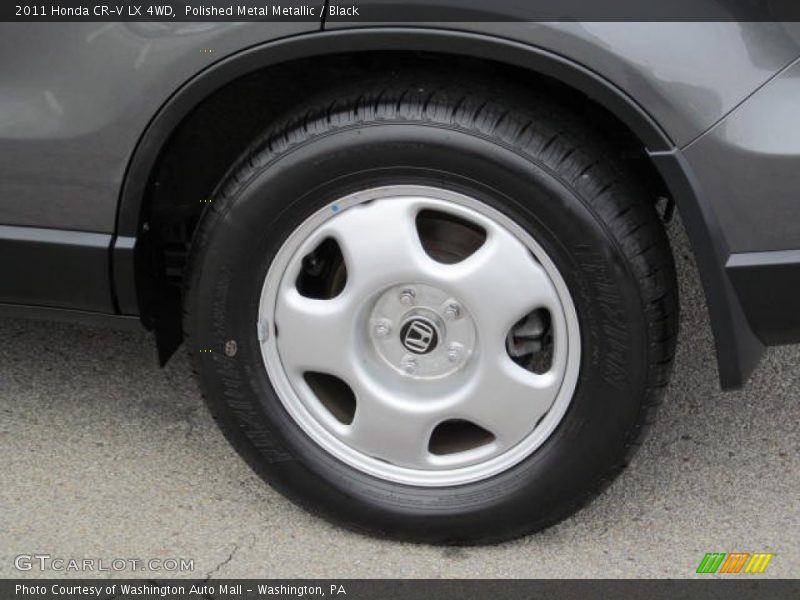 Polished Metal Metallic / Black 2011 Honda CR-V LX 4WD
